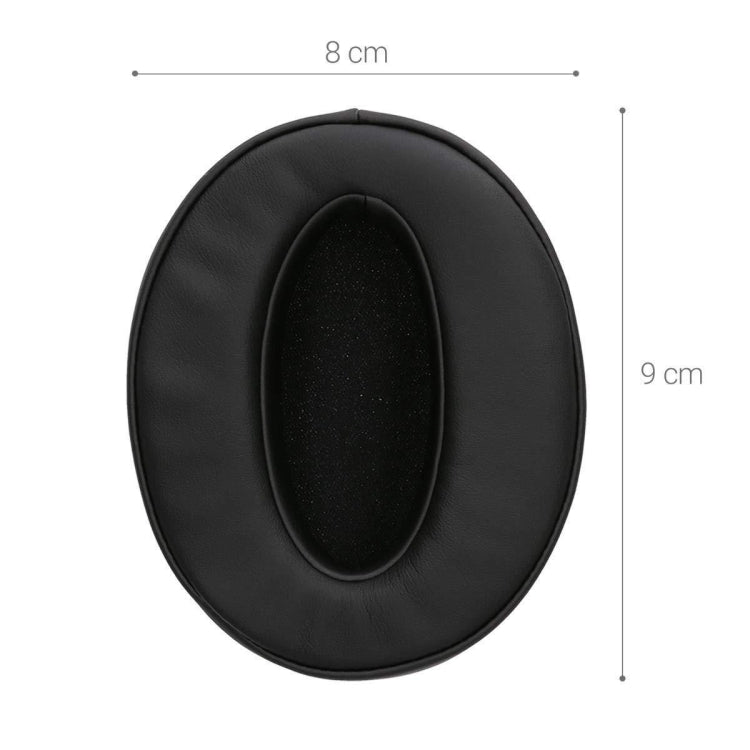 2pcs For Sennheiser HD4.50BTNC Wireless Headset Sponge Cover Replacement Earmuffs, White, Black Sheepskin, Black Mesh, Champagne