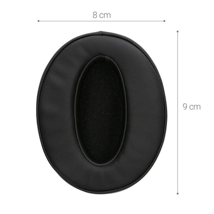 2pcs For Sennheiser HD4.50BTNC Wireless Headset Sponge Cover Replacement Earmuffs, White, Black Sheepskin, Black Mesh, Champagne