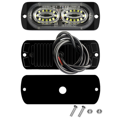 12W Car Side Signal Warning Light 24 LED Strobe Light