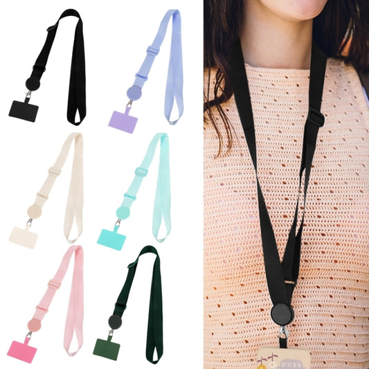 Mobile Phone Anti-lost Neck Strap Lanyard Detachable Hanging Chain, Black, Purple, Beige