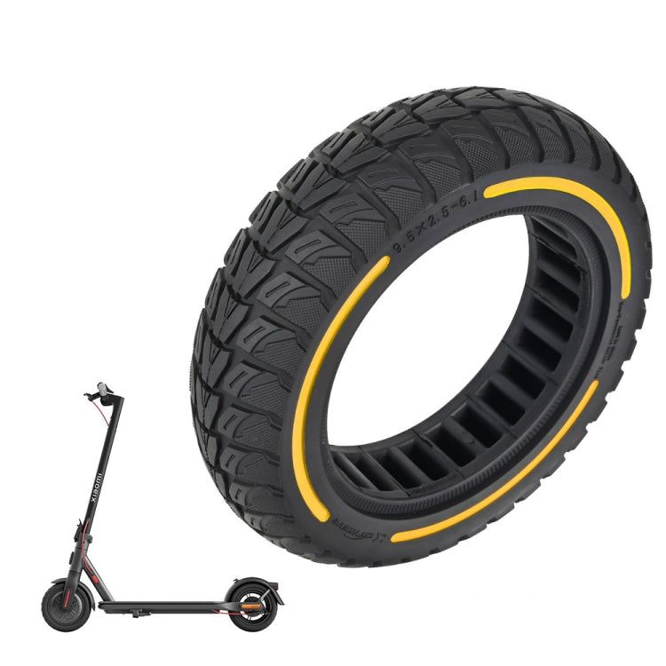 Pneus tout-terrain alvéolés colorés 10 x 2,5-7 pouces pour trottinette Xiaomi 4 / 4 Pro, 10 x 2,5-7 (Tricolore), 10 x 2,5-7 (Jaune), 10 x 2,5-7 (Rouge)