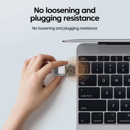 Convertisseur OTG USB vers SD/TF 2 en 1 Lecteur de Carte Multi-Fonction Transparent, Transparent