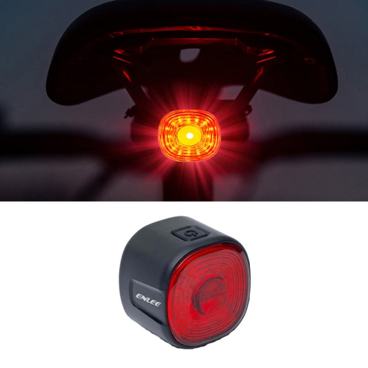 ENLEE EN09 Feu Arrière de Vélo Éclairage Vif pour Avertissement Conduite de Nuit Feux de Moto de Route, Modèle Ordinaire, Modèle Intelligent