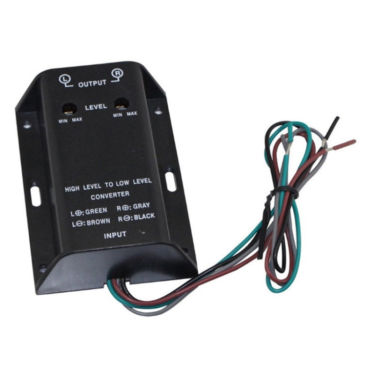 Car Amplifier Speaker Audio Conditioner Subwoofer Converter, 0005848