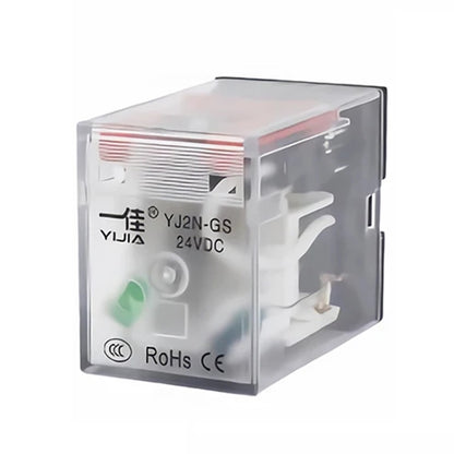 YIJIA YJ2N-GS 8-Pin 2 Way Small Electromagnetic Relay, YIJIA YJ2N-GS