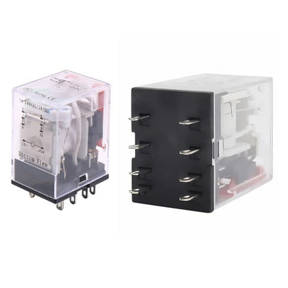 YIJIA YJ2N-GS 8-Pin 2 Way Small Electromagnetic Relay, YIJIA YJ2N-GS