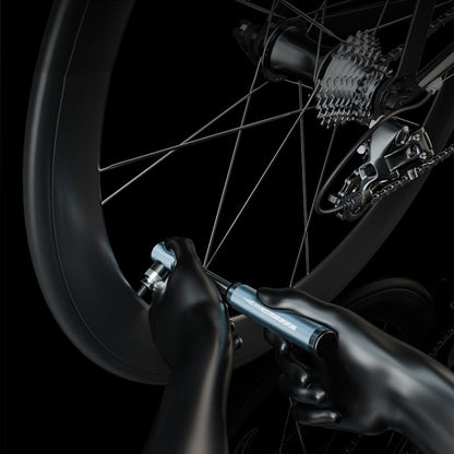 Pompes miniatures portables ENLEE ED200 pour vélos, compatibles valves Presta et Schrader, pour usage domestique