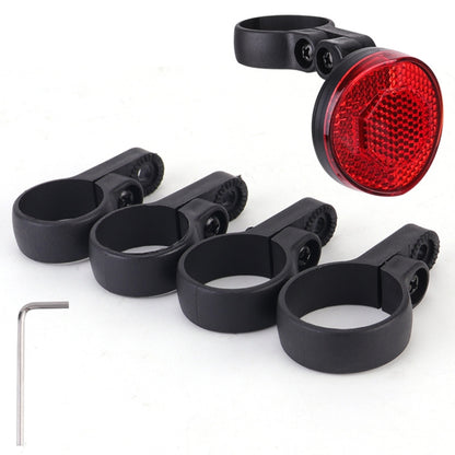 For Airtag Hidden Reflective Tail Light Bicycle Mount, Tail Light Red, Tail Light Yellow