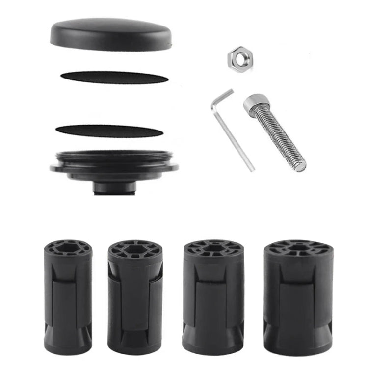 For Airtag Bike Hidden Mount Bicycle Front Fork Down Tube Anti-theft GPS Holder, Style 1, Style 2