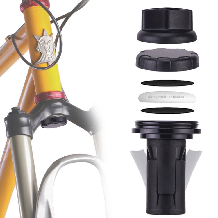 For Airtag Bike Hidden Mount Bicycle Front Fork Down Tube Anti-theft GPS Holder, Style 1, Style 2