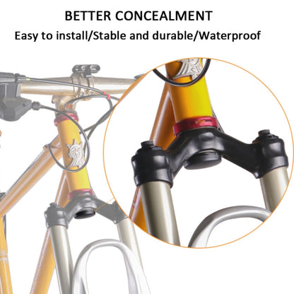 For Airtag Bike Hidden Mount Bicycle Front Fork Down Tube Anti-theft GPS Holder, Style 1, Style 2
