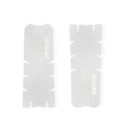 ENLEE EM2201 2pcs /Set Bicycle Crank Protective Covers Universal Decoration For Mountain And Road Bikes, Shark, Transparent, Flash, Explosion