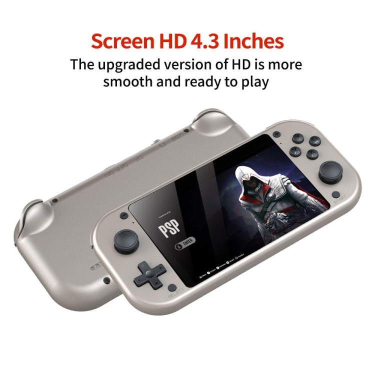 HD 4.3 inch High Brush Display Screen Retro PSP Remote Sensing Home Game Console, M17 64GB, M17 128GB