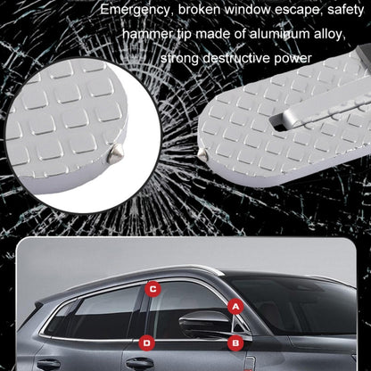 For SUV Car Assistance Getting In The Car Hook Pedal, Silver, Black, Orange with Broken Window, Black with Broken Window, White with Broken Window