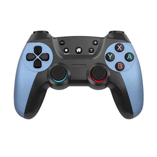 For Switch Pro / PC / Android Wireless Bluetooth Game Controller With Wake-Up Vibration, Blue, Elegant Silver, Elegant White