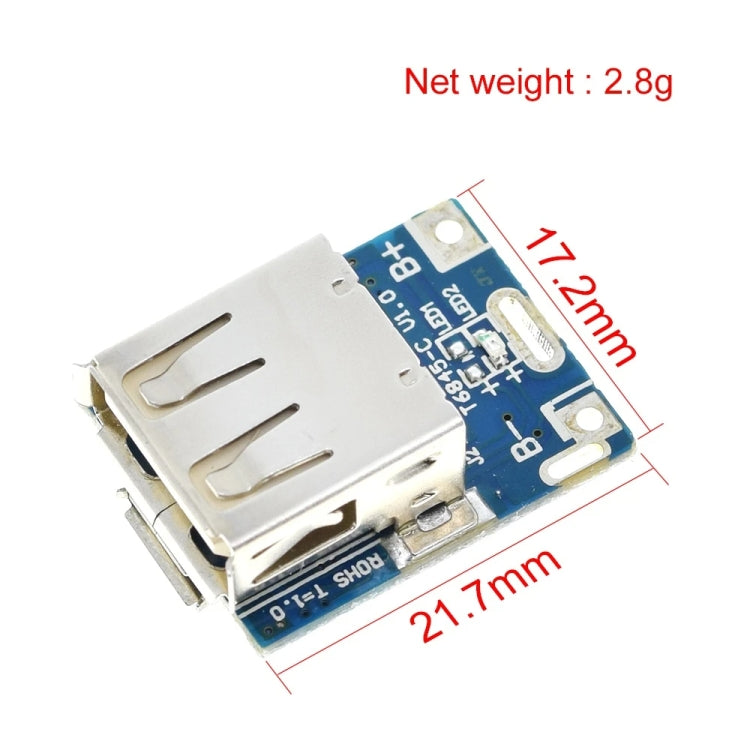 5V Boost Converter Step-Up Power Module Lithium Battery Charging Protection Board LED Display For DIY Charger 134N3P, Micro USB, Type-C