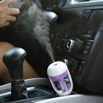 Car Negative Ion Spray Humidifier Aromatherapy Air Purifier