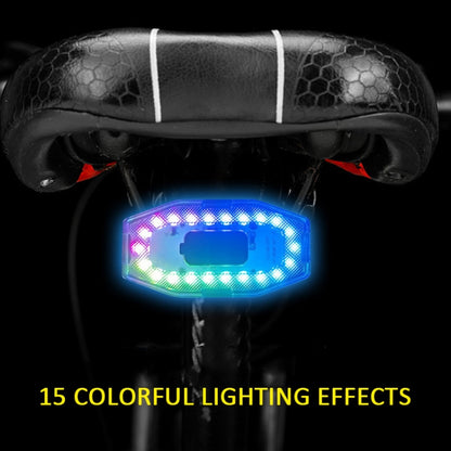 Rechargeable 60 Lumen Colorful Light Bicycle Bike Tail Light Helmet Warning Light, BF-915, BF-911, BF-913