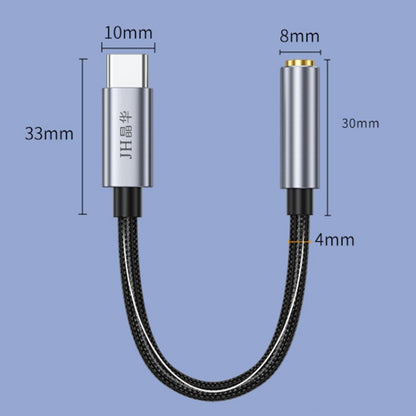 JINGHUA Type-C To 3.5mm Audio Adapter Cable Type-C Headphone Adapter Cable, Analog Model, Digital Model