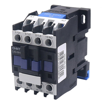 220V Silver Alloy Contacts Multi-Purpose Single-Phase AC Contactor, CHNT CJX2-0910 9A, CHNT CJX2-0901 9A, CHNT CJX2-1210 12A, CHNT CJX2-1201 12A, CHNT CJX2-1810 18A, CHNT CJX2-1801 18A, CHNT CJX2-2510 25A, CHNT CJX2-2501 25A, CHNT CJX2-3210 32A��������...