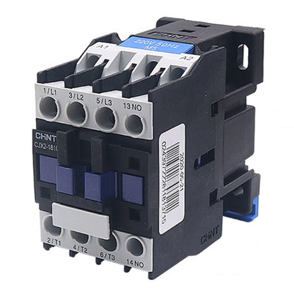 220V Silver Alloy Contacts Multi-Purpose Single-Phase AC Contactor, CHNT CJX2-0910 9A, CHNT CJX2-0901 9A, CHNT CJX2-1210 12A, CHNT CJX2-1201 12A, CHNT CJX2-1810 18A, CHNT CJX2-1801 18A, CHNT CJX2-2510 25A, CHNT CJX2-2501 25A, CHNT CJX2-3210 32A��������...