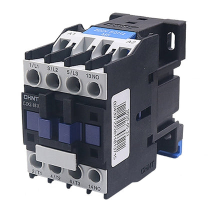 220V Silver Alloy Contacts Multi-Purpose Single-Phase AC Contactor, CHNT CJX2-0910 9A, CHNT CJX2-0901 9A, CHNT CJX2-1210 12A, CHNT CJX2-1201 12A, CHNT CJX2-1810 18A, CHNT CJX2-1801 18A, CHNT CJX2-2510 25A, CHNT CJX2-2501 25A, CHNT CJX2-3210 32A��������...