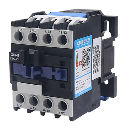 220V Silver Alloy Contacts Multi-Purpose Single-Phase AC Contactor, CHNT CJX2-0910 9A, CHNT CJX2-0901 9A, CHNT CJX2-1210 12A, CHNT CJX2-1201 12A, CHNT CJX2-1810 18A, CHNT CJX2-1801 18A, CHNT CJX2-2510 25A, CHNT CJX2-2501 25A, CHNT CJX2-3210 32A��������...