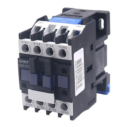 220V Silver Alloy Contacts Multi-Purpose Single-Phase AC Contactor, CHNT CJX2-0910 9A, CHNT CJX2-0901 9A, CHNT CJX2-1210 12A, CHNT CJX2-1201 12A, CHNT CJX2-1810 18A, CHNT CJX2-1801 18A, CHNT CJX2-2510 25A, CHNT CJX2-2501 25A, CHNT CJX2-3210 32A��������...