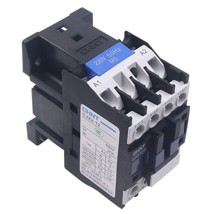 220V Silver Alloy Contacts Multi-Purpose Single-Phase AC Contactor, CHNT CJX2-0910 9A, CHNT CJX2-0901 9A, CHNT CJX2-1210 12A, CHNT CJX2-1201 12A, CHNT CJX2-1810 18A, CHNT CJX2-1801 18A, CHNT CJX2-2510 25A, CHNT CJX2-2501 25A, CHNT CJX2-3210 32A��������...