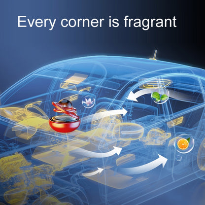 Interstellar Vast Solar Rotating Car Aromatherapy Ornaments