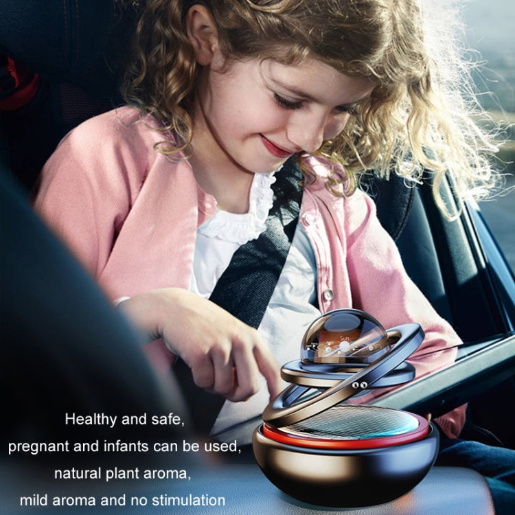 Interstellar Vast Solar Rotating Car Aromatherapy Ornaments