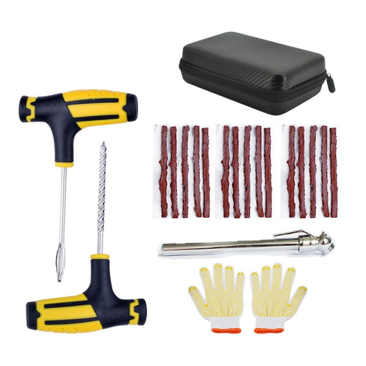 Automotive Vacuum Tire Repair Tool Car Tire Patching Instrument Set, 4pcs, 6pcs, 7pcs, 7pcs-1, 8pcs, 10pcs, 10pcs-1