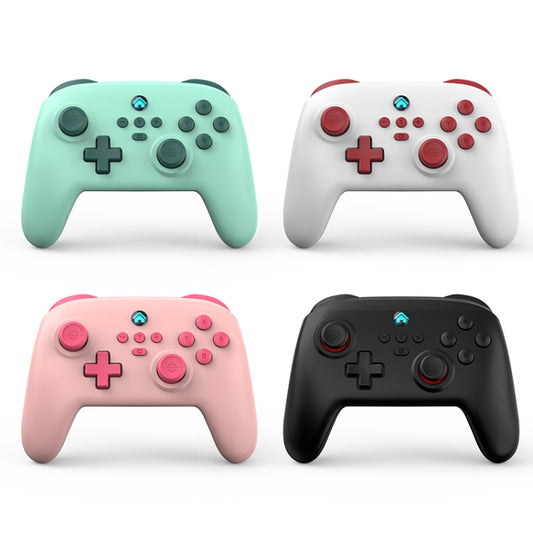 Wireless Bluetooth Gamepad With Wakeup Vibration Body Gamepad For Switch / Android / Apple / PC, Black, Green, Pink