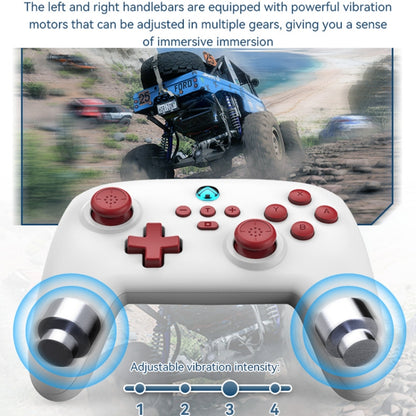 Wireless Bluetooth Gamepad With Wakeup Vibration Body Gamepad For Switch / Android / Apple / PC, Black, Green, Pink