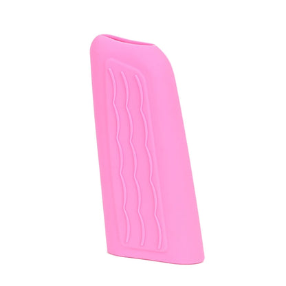 Automotive Universal Silicone Handbrake Handle Cover Brake Handle Decorative Protective Sleeve, Straight Sleeve, Oblique Sleeve