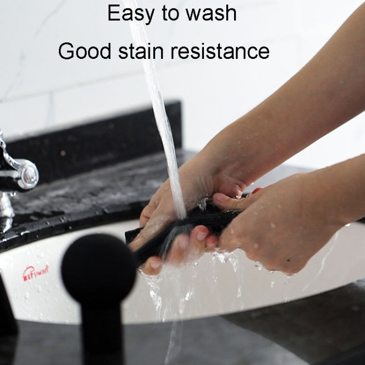 Automotive Universal Silicone Handbrake Handle Cover Brake Handle Decorative Protective Sleeve, Straight Sleeve, Oblique Sleeve