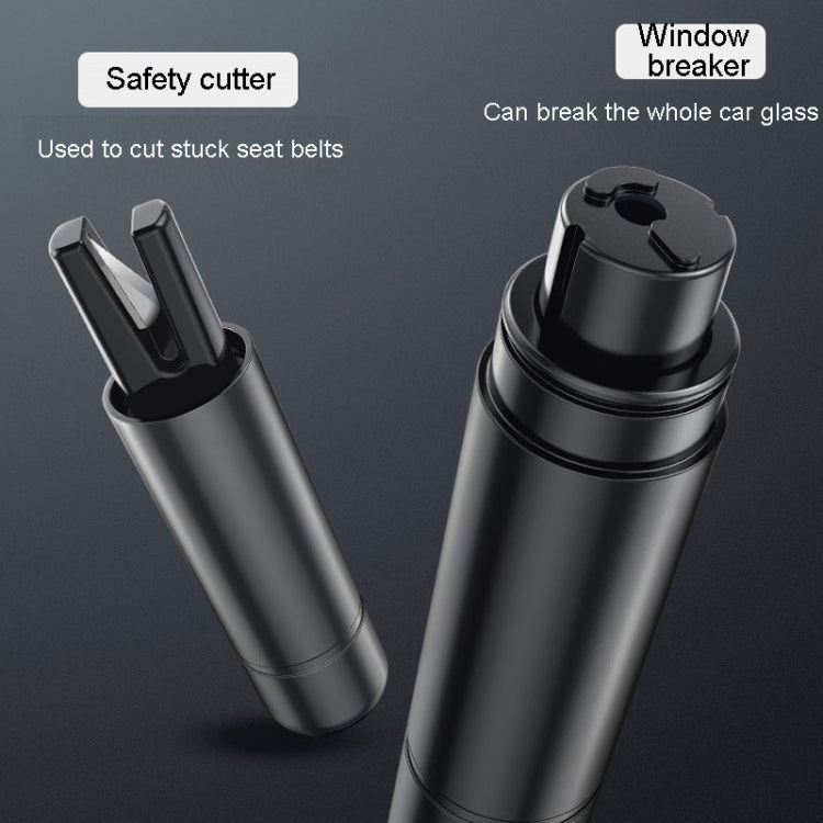Car Emergency Life-Saving Safety Hammer Multifunctional Fast Window Breaker For Vehicle 2 In 1