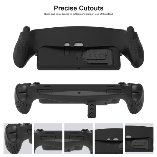 For PlayStation Portal Handle JYS TPU Protective Case With Stand, With Stand(Black), With Stand(White)