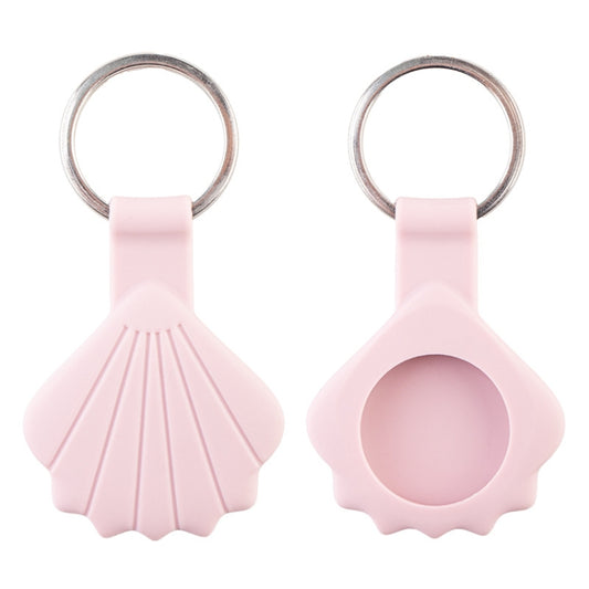 For Airtag Cartoon Tracker Silicone Case Anti-lost Device Protective Cover, Shell Pink, Shell Blue, Rainbow, Colorful Blue, Orange Green, Four-leaf 1, Four-leaf Green