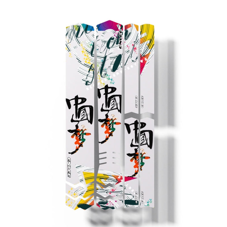 ENLEE E14611 10pcs /Set Bicycle TPU Invisible Film Road Bike Body Jersey Color Changing Membrane, Cartoon, Caterpillar, Beauty, Camouflage, Wood Monster, Sunset, Doughnut, Doodle, Orangutan, Chinese Dream