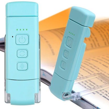USB Charging Portable Detachable Reading Clip Light Rotatable Eye Protection Mini LED Lamp