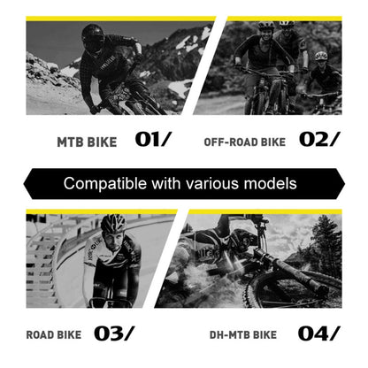 ENLEE E-2210 10pcs /Set Bicycle Jersey Stickers Mountain Bike Frame Protection Adhesive Tape, Transparent, Explosion, Anime, Aurora, Camouflage, Shark, Snake, Stripe, Graffiti, Chinese Style