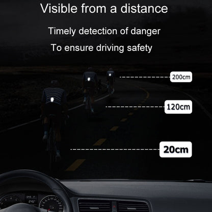 Electrical Motorcycle Graffiti Reflective Stickers Bicycle Decorative Warning Strips, ENLEE EN-6541 35pcs /Set