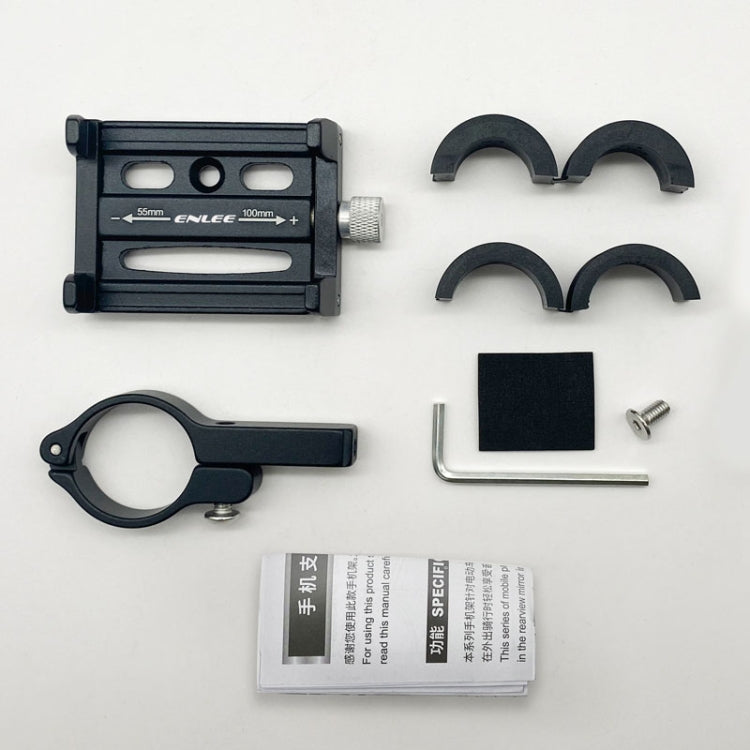Support de téléphone en alliage d'aluminium ENLEE pour vélo, support de navigation fixe