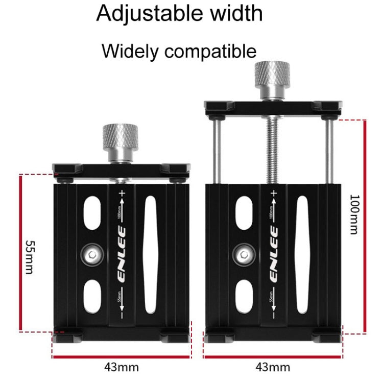 Support de téléphone en alliage d'aluminium ENLEE pour vélo, support de navigation fixe