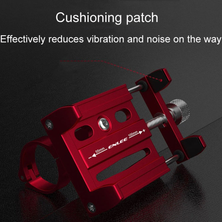 Support de téléphone en alliage d'aluminium ENLEE pour vélo, support de navigation fixe