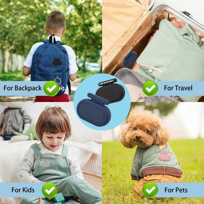 For Samsung Galaxy SmartTag 2 Pin Silicone Protective Case Locator Pin Life Waterproof Case