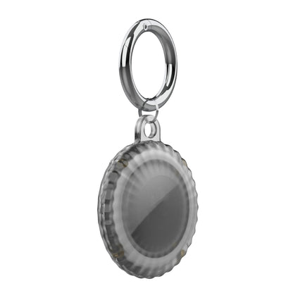 For Airtag IP68 Waterproof Full Cover PC Case With Key Ring