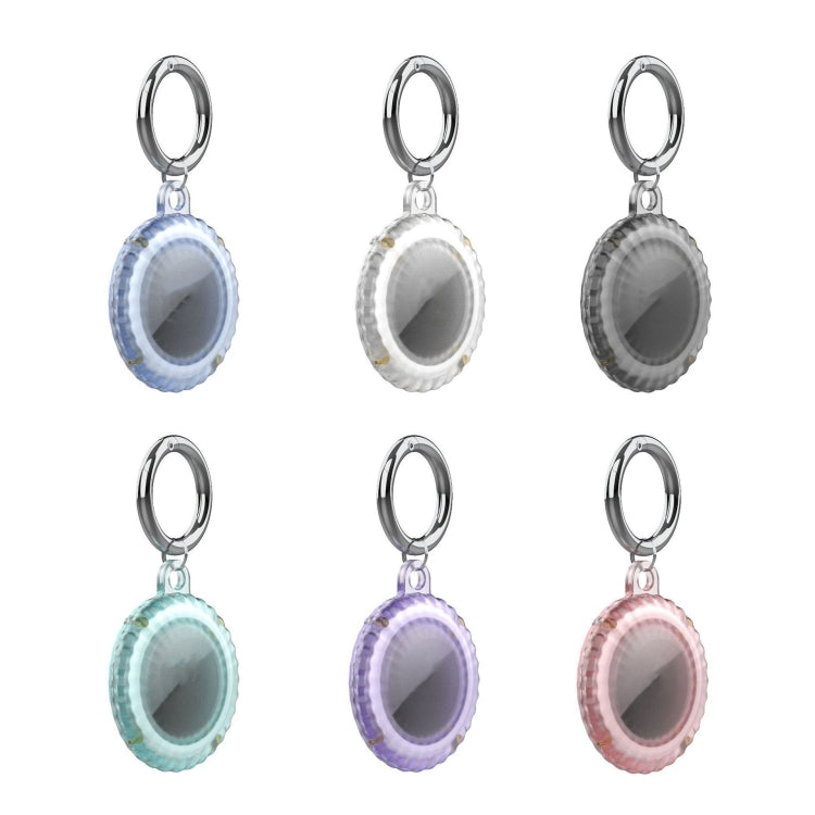 For Airtag IP68 Waterproof Full Cover PC Case With Key Ring