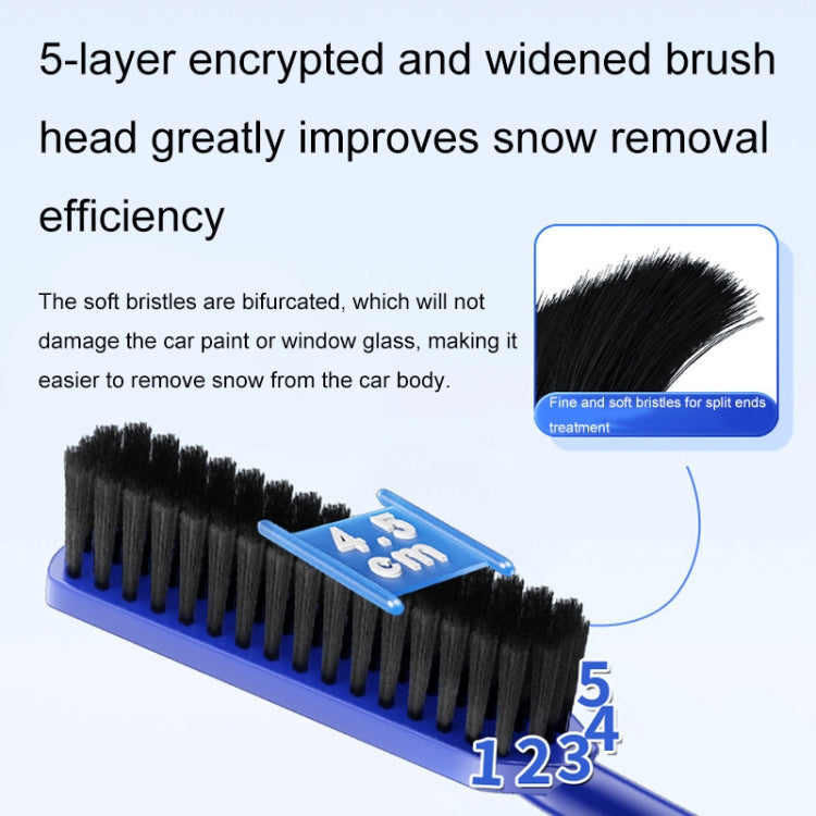 2 In 1 Car Snow Shovel Snow Blowing Brush Car Winter Snow Clearing Tools